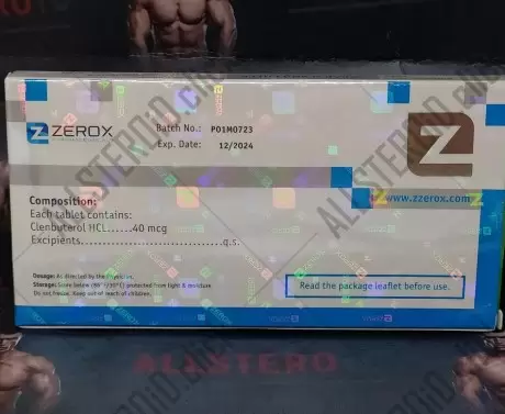 ZZEROX CLENOROX 40MKG/TAB - ЦЕНА ЗА 50ТАБ
