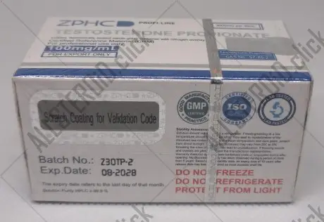 ZPHC NEW Testosterone Propionate