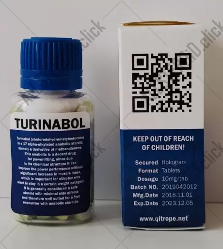 QPHARM TURINABOL 10mg/tab - ЦЕНА ЗА 100 ТАБ