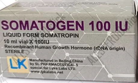 Lyka Labs SOMATOGEN LIQUID 100iu