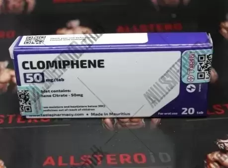 Clomiphene 50 mg, Tesla
