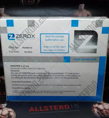ZZEROX SOMATROX HGH  - ЦЕНА ЗА 100ЕД