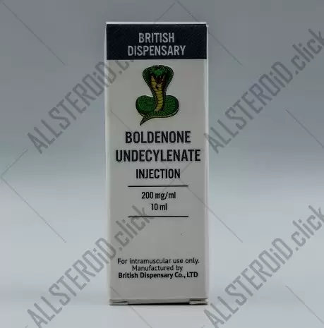 BRITISH DISPENSARY BOLDENONE U (просрочка 01.2026)