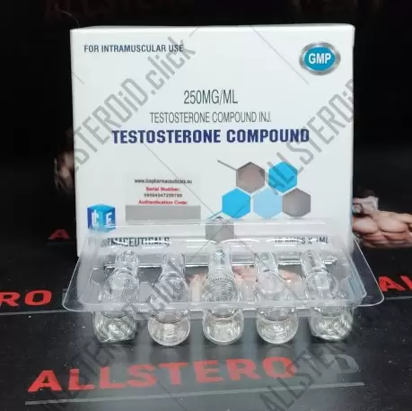ICE TESTOSTERONE COMPOUD 250mg/ml - ЦЕНА ЗА 1 АМПУЛУ